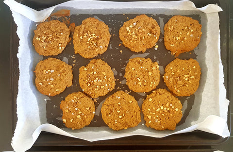 Pumpkin, Peanut Butter & Chia Seed Cookies