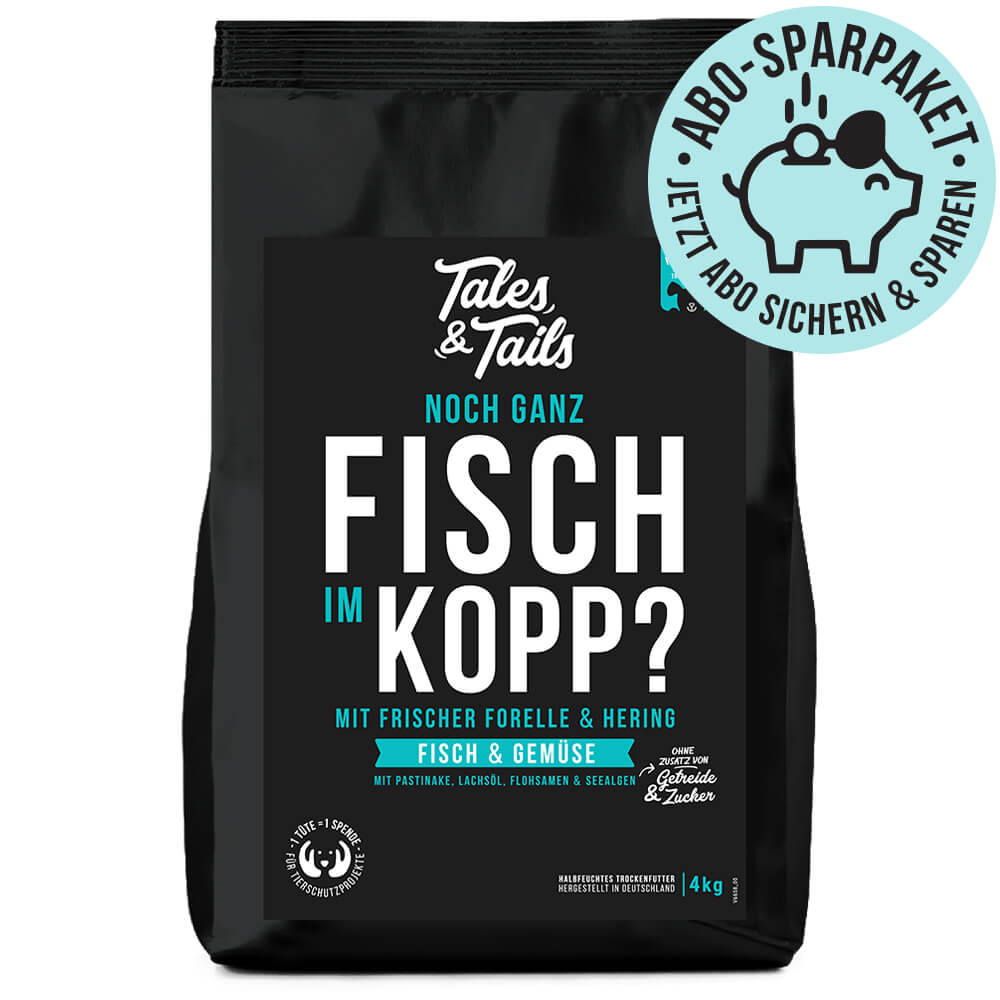 Trockenfutter mit Fisch für Hunde Tales and Tails GmbH