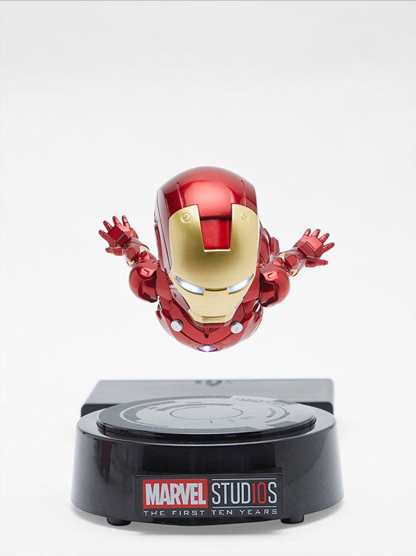 floating ironman figure