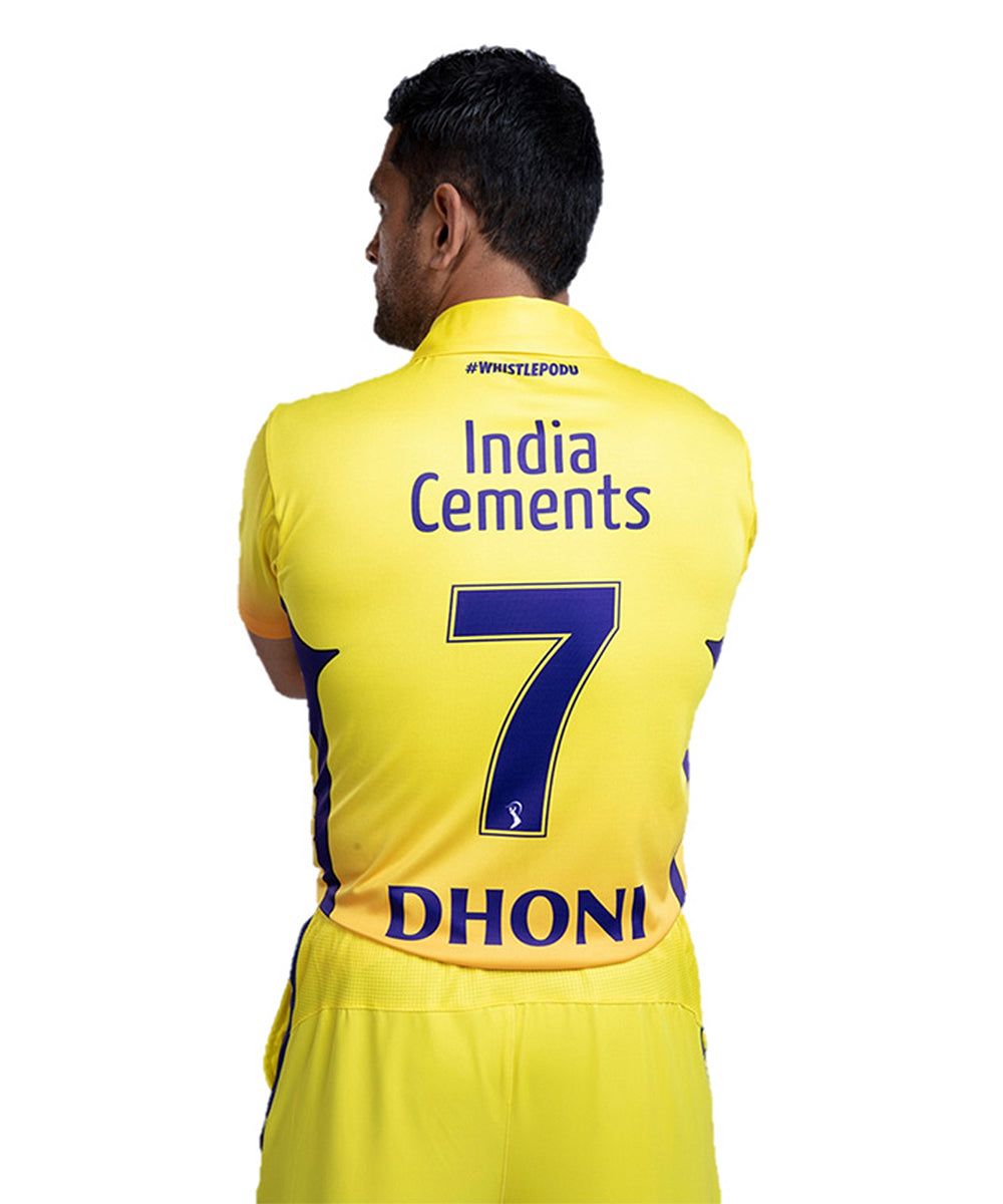 csk replica jersey