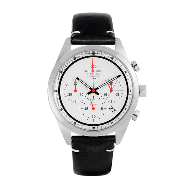 Cult Chronograph | White dial | Red 