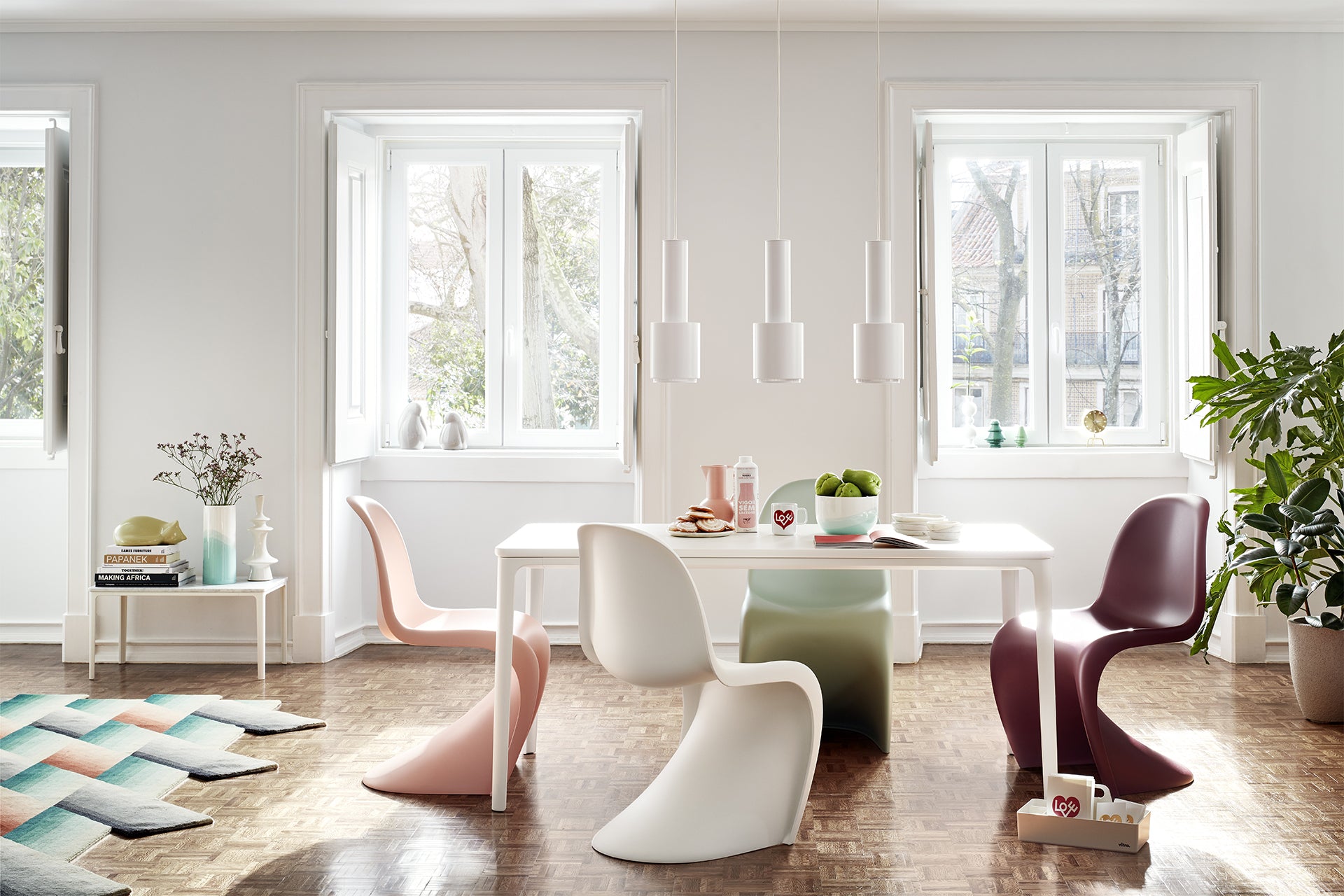 Panton Chairs by Vitra