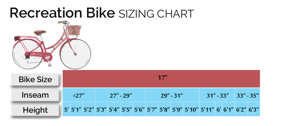 Sizing Charts Xds Bicycles