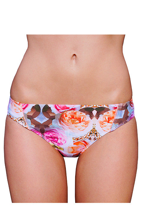 LOW BRIEF (GREAT CUT) in ROSE GLOMESH
