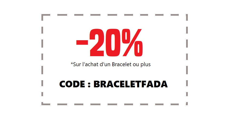 coupon reduction bracelet