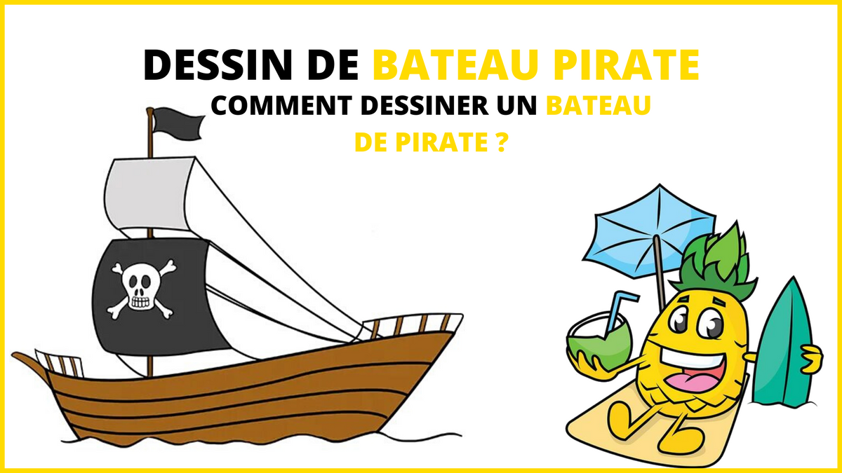 Dessin Bateau Pirate Blog De La Plage La Boutique De La Plage
