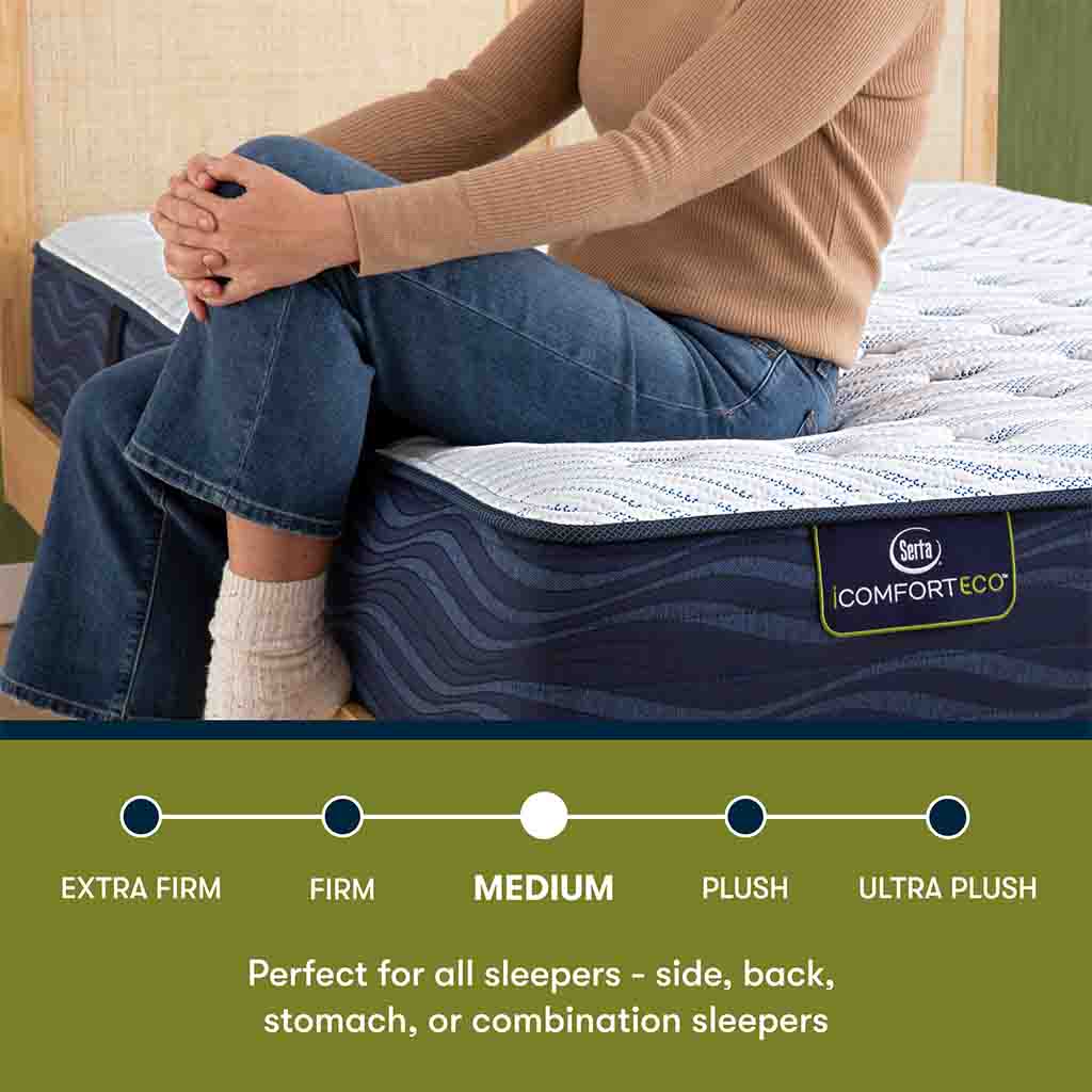 Serta Icomforteco Quilted Hybrid Q10 Medium 2379