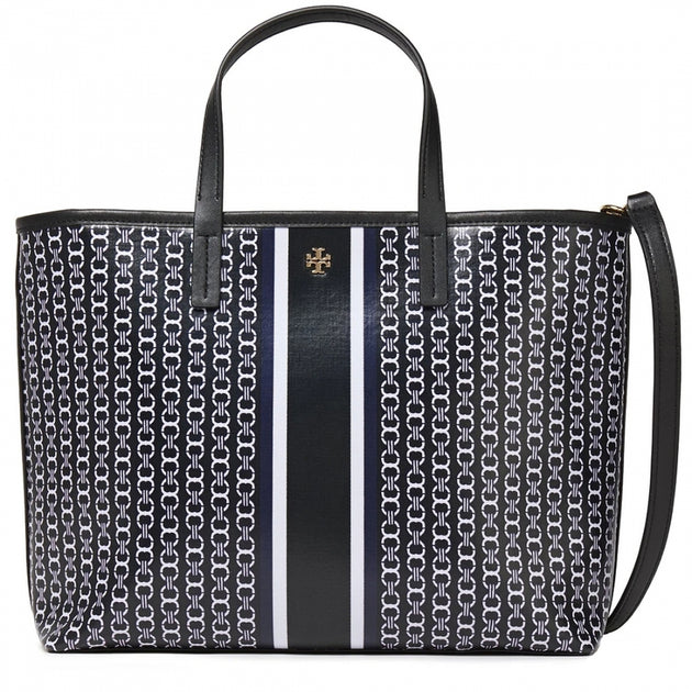 tory burch gemini link black