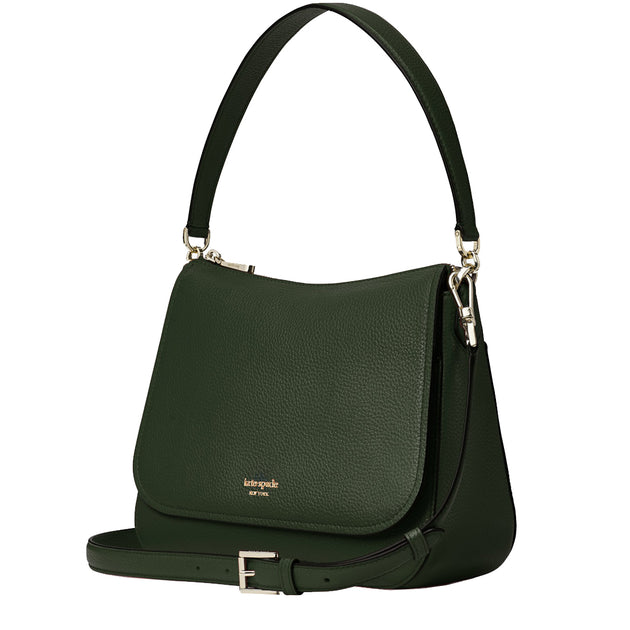 polly medium convertible flap shoulder bag