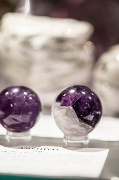 London's Premier Crystal Showroom Venusrox Amethyst Spheres