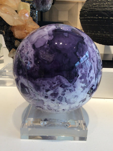 Rare Tiffany Stone Sphere at Venusrox Crystals London