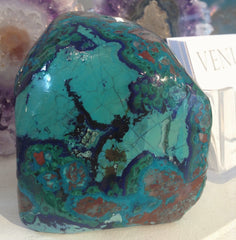 Venusrox Malachite Azurite and Chrysocolla in Matrix