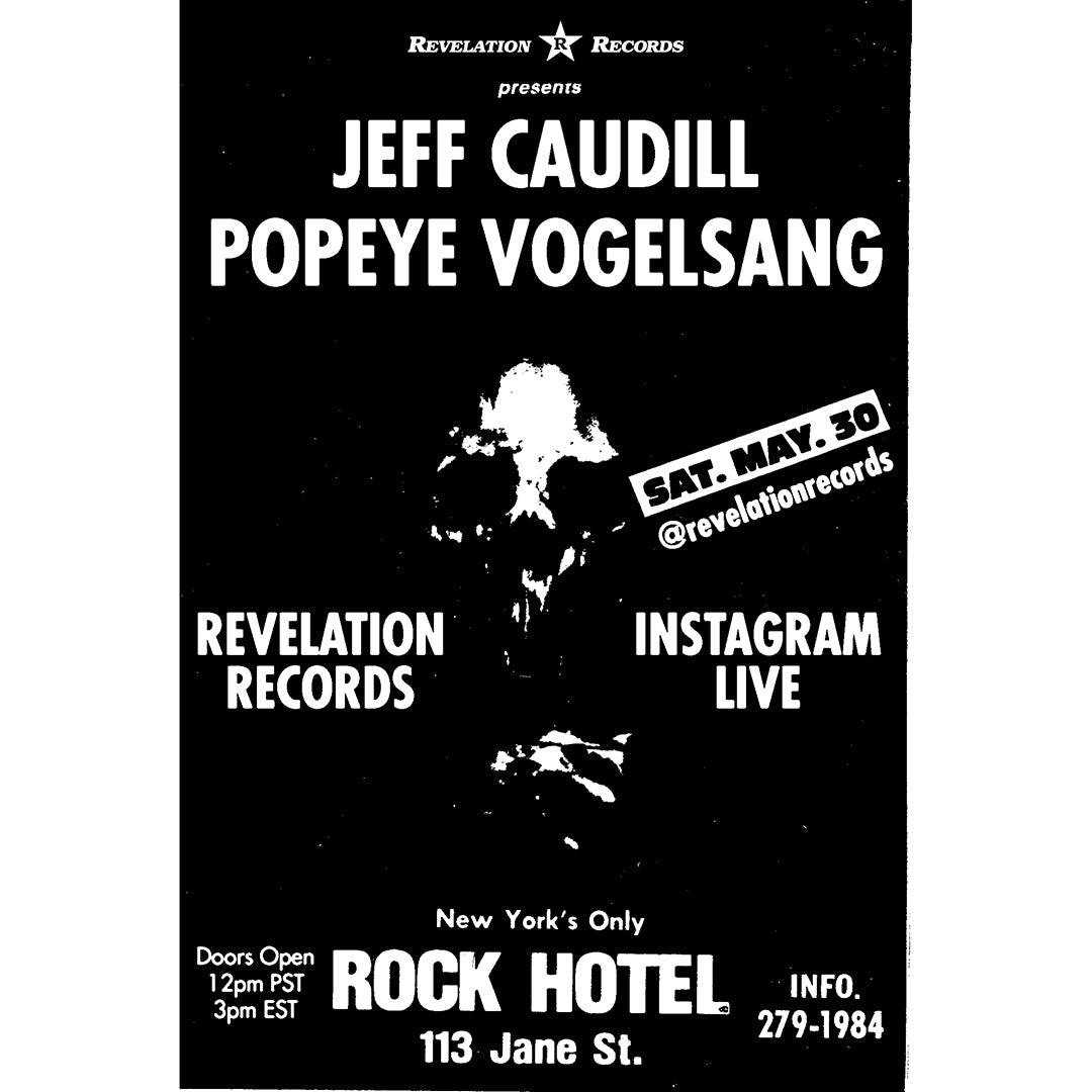 Jeff Caudill & Popeye Vogelsand Instagram Live