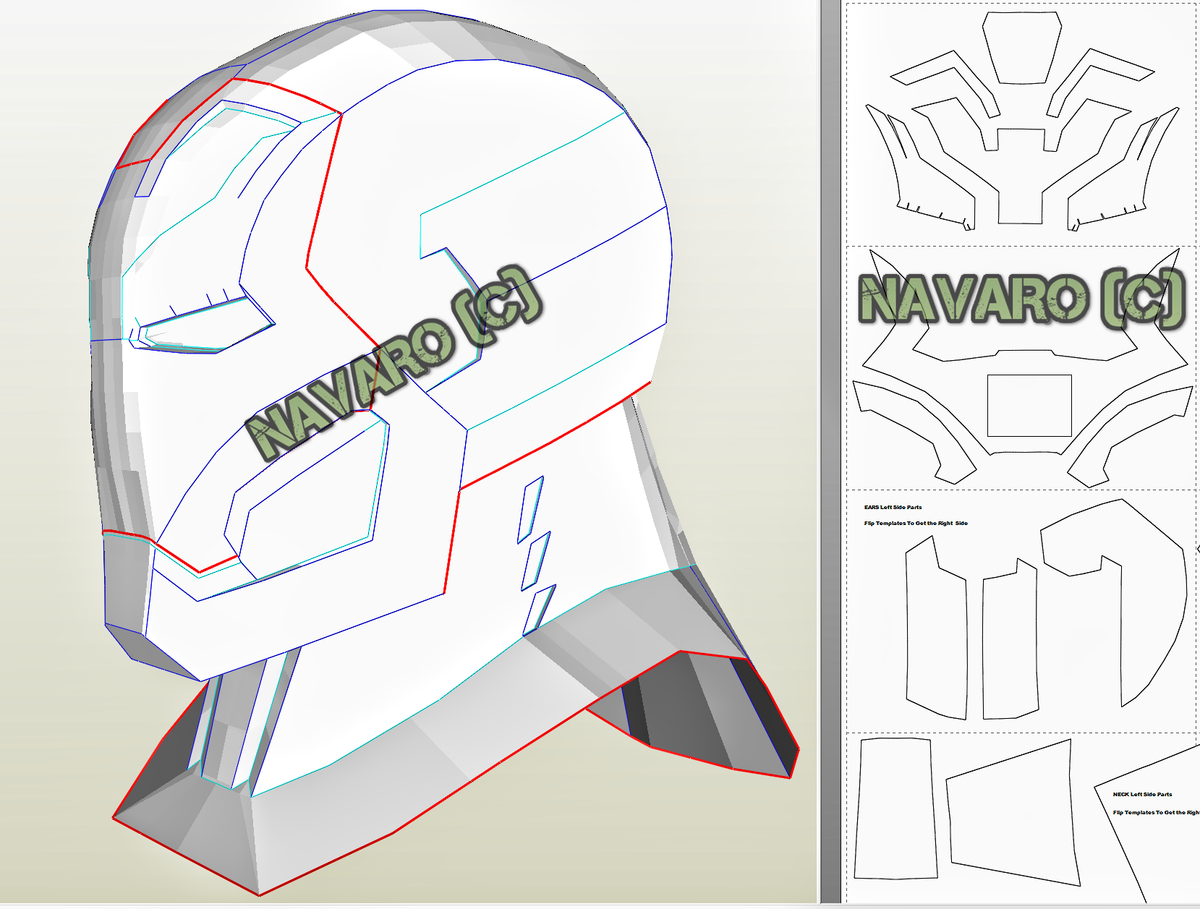 iron-man-mk-46-foam-template-iron-man-armor-pepakura-navaro