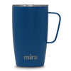 MIRA Coffee Mug Cup with Handle and Lid, 18 oz