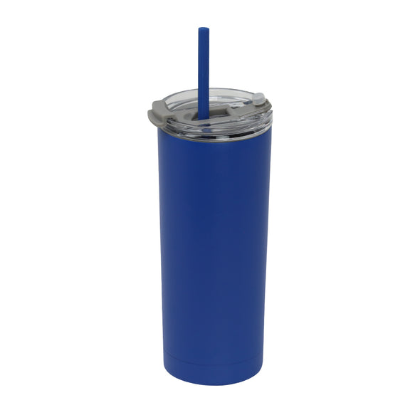 MIRA Modern Tumbler with Straw and Flip Lid, 20 oz (600 ml)