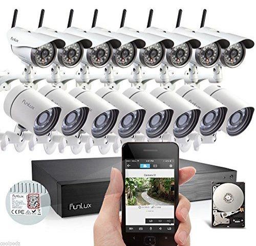 16 Channel CCTV Wireless Camera With 