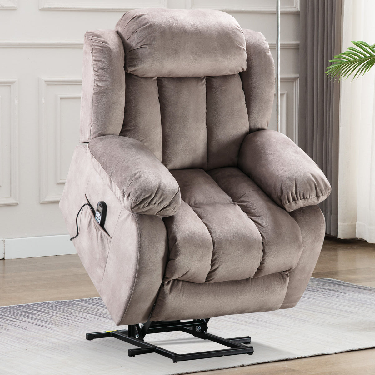 clemens heat and massage lift chair