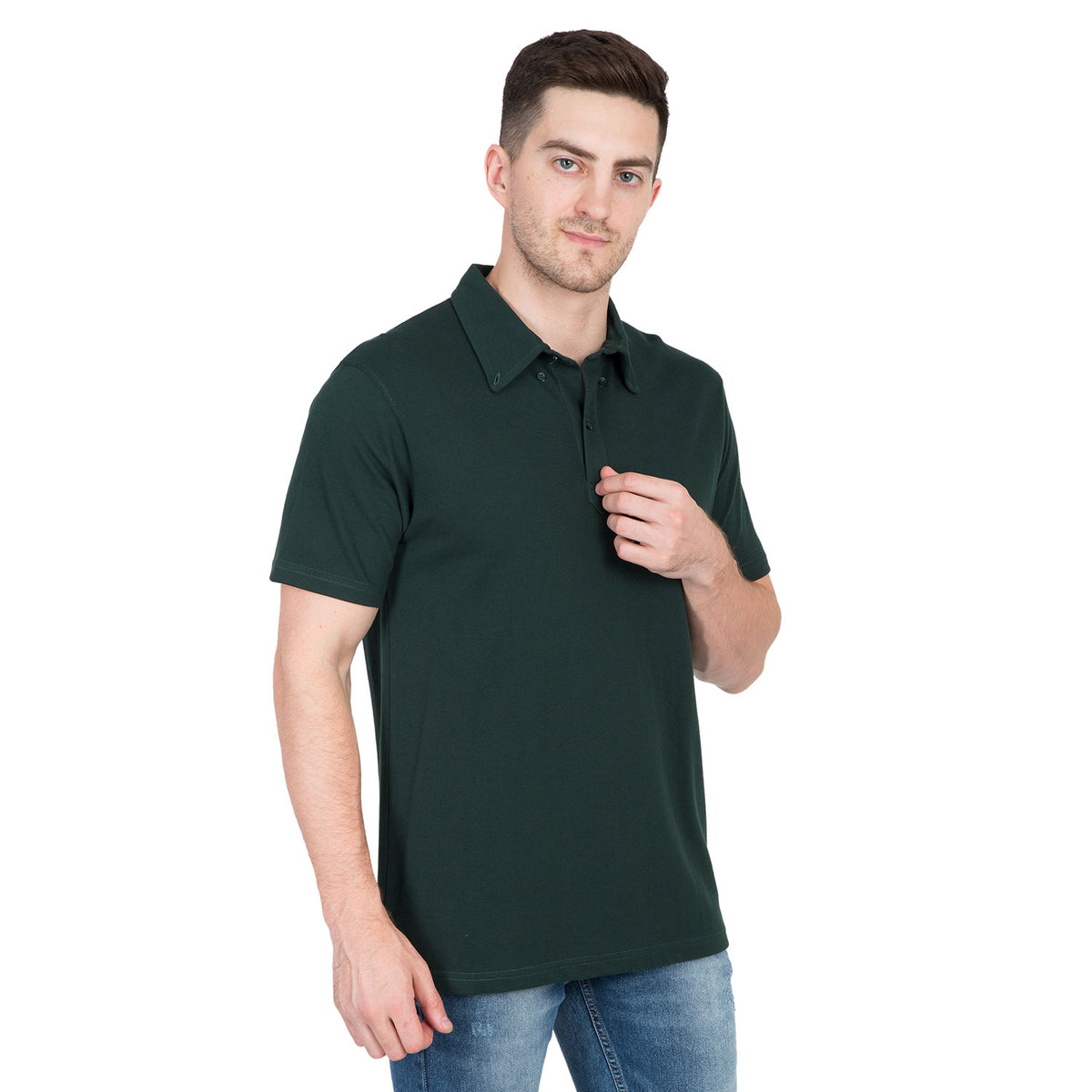 dark green polo t shirts