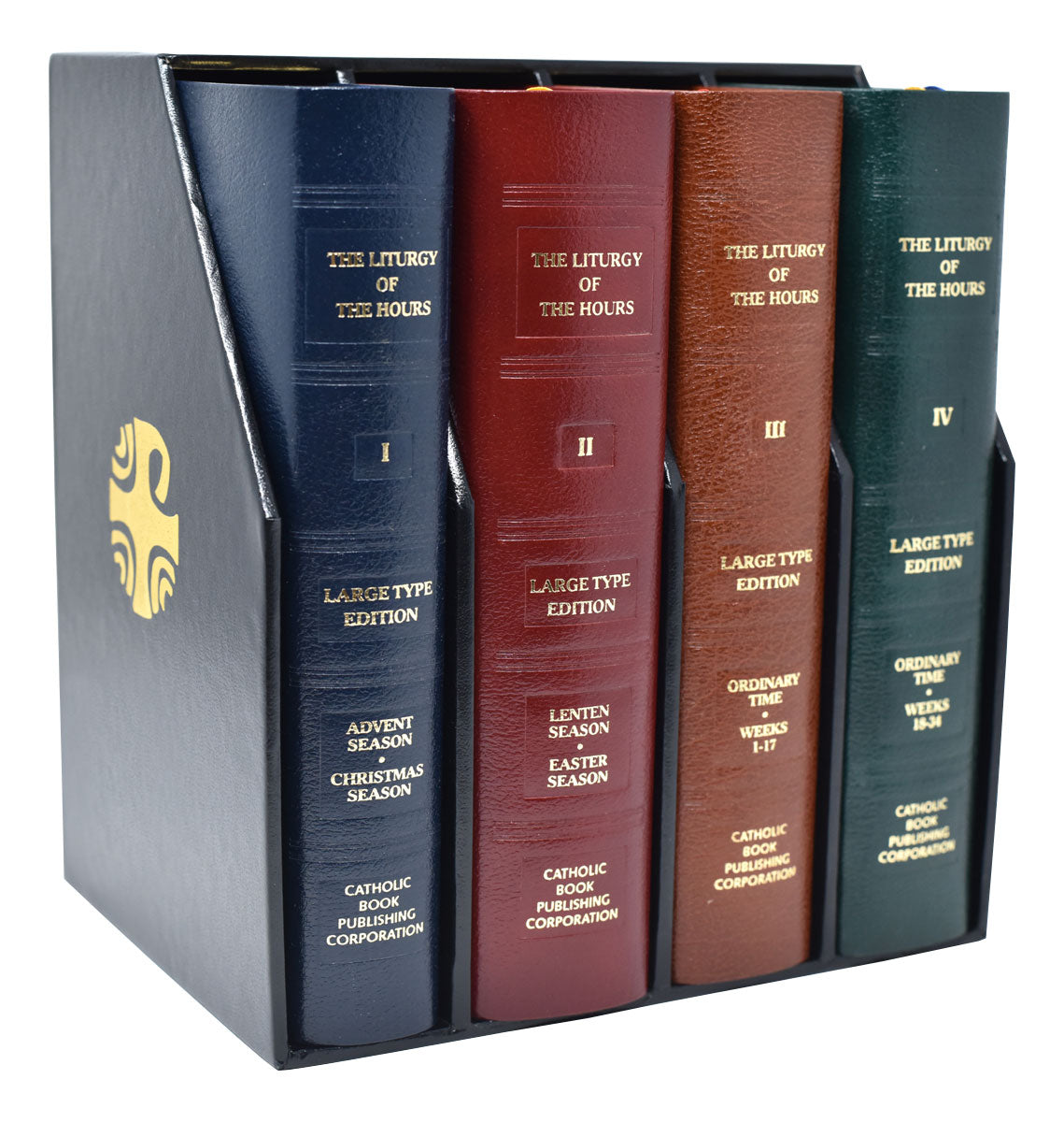 LITURGY OF HOUR 4 VOLUME SET - LARGE PRINT – Holy Hill Gift Store