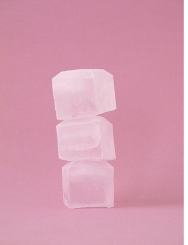 Hielo para la belleza