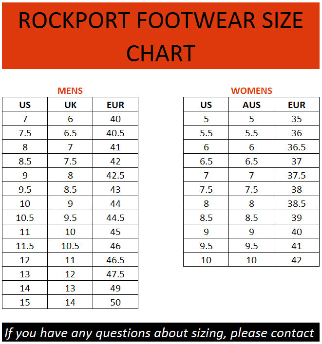 ecco boots size chart