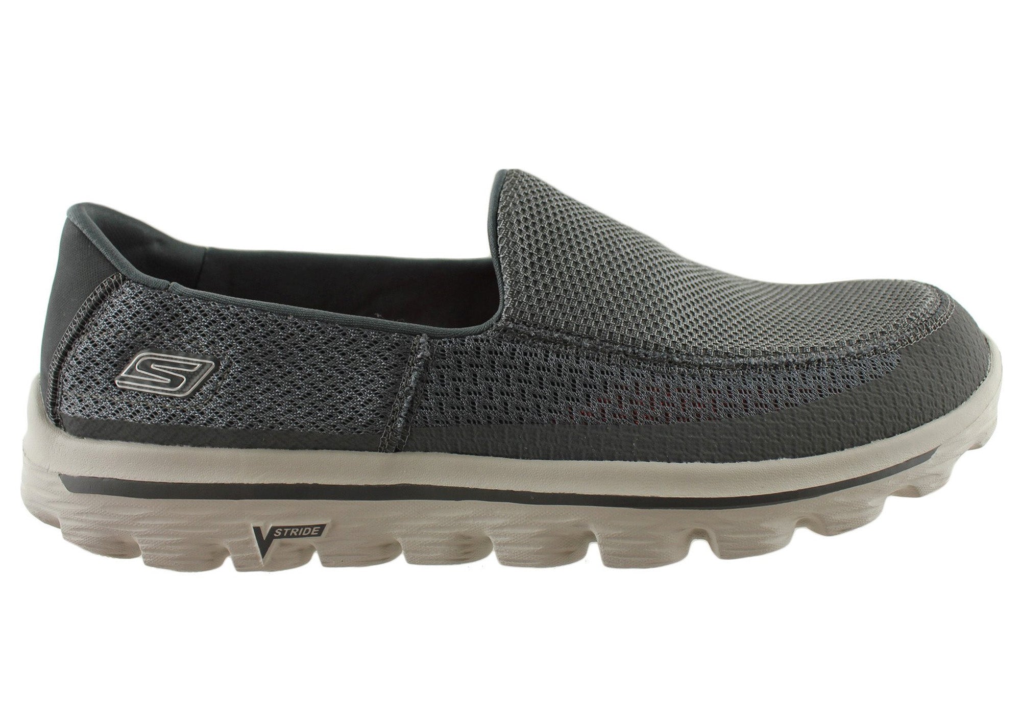 skechers go walk 2 grey loafers