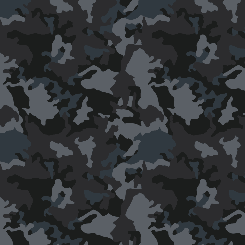 Camouflage Fabric Blackdark Gray