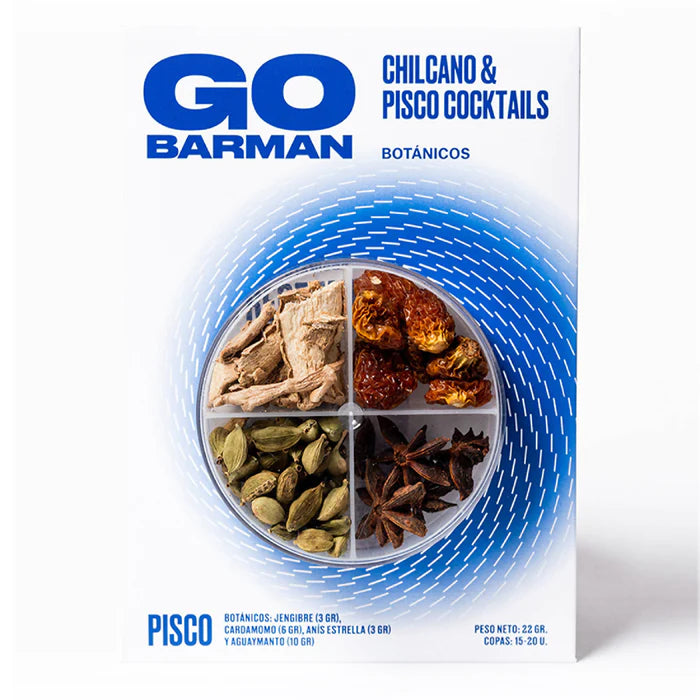 Go Barman Pisco: Chilcano & Pisco Cocktails