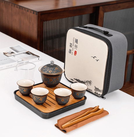 Service à thé Japonais traditionnel en céramique