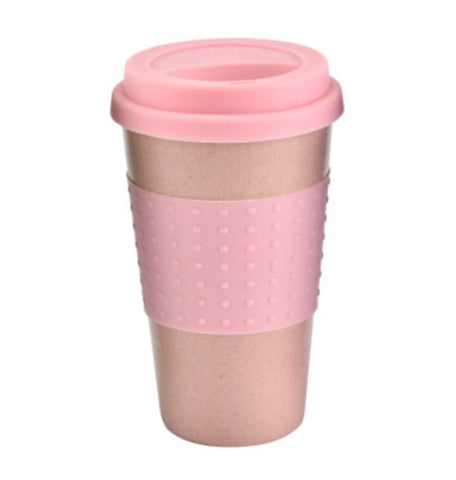 Tasse de thé en bambou Rose