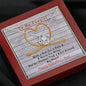 A Love Knot Around My Heart Necklace