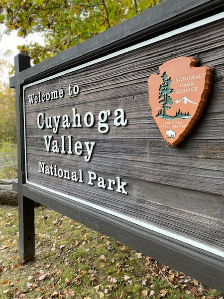 Cuyahoga Valley National Park sign