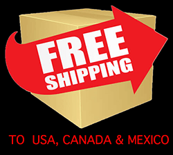 Free shipping to United States, Canada and Mexico