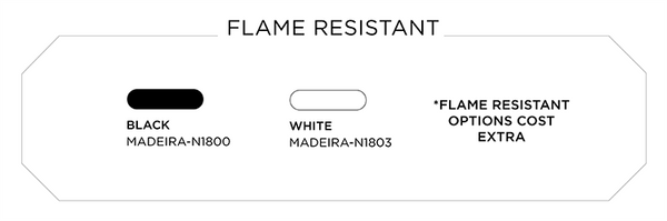 Fire Resistant Thread Color Options for Embroidery