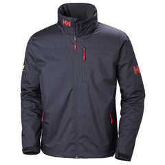 Helly Hansen Men's Graphite Blue Crew Hooded Midlayer Jacket