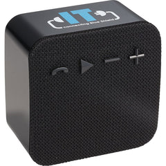 Leeds Black Wifi Bluetooth Speaker with Amazon Alexa Front