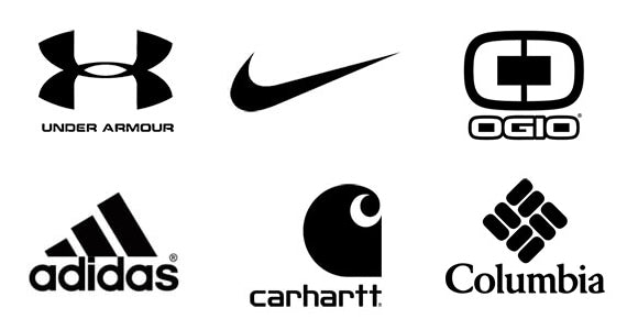 outdoor clothing brand logos