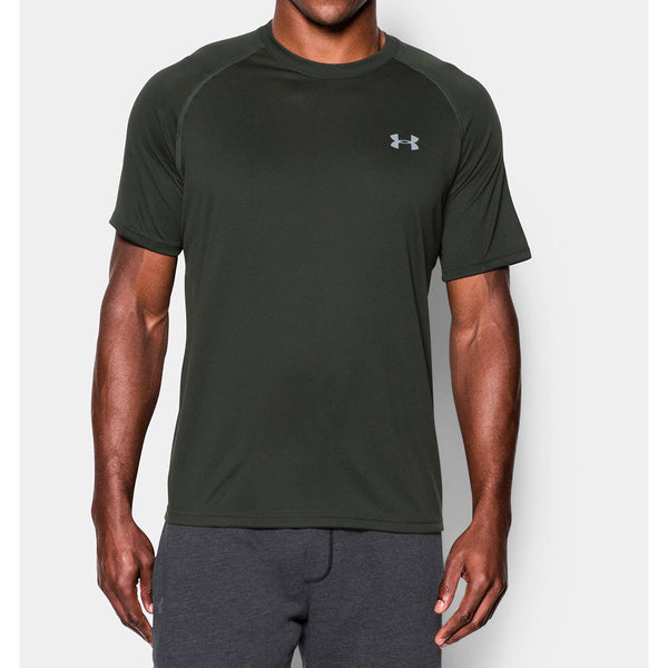 Vil ikke spiller opstrøms Under Armour Men's Artillery Green Tech Short Sleeve T-Shirt