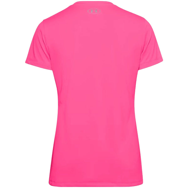 Under Armour Women's Cerise Tech VNeck