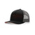 Richardson Black/Charcoal/Orange Sideline Laser Cut Five Panel Trucker Hat