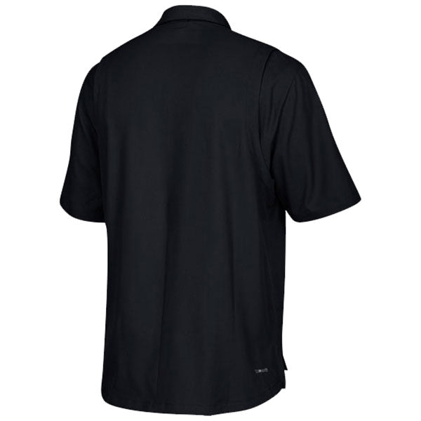 adidas men's team iconic full button polo