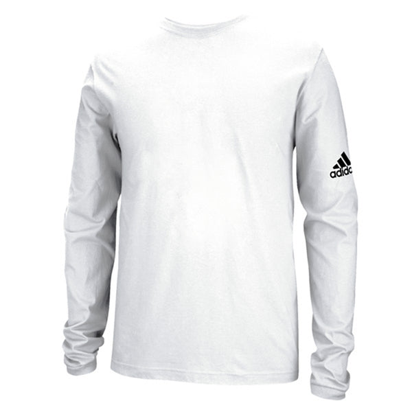 adidas long sleeve logo tee