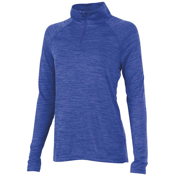 Charles River Womens Royal Space Dye Performance Pullover