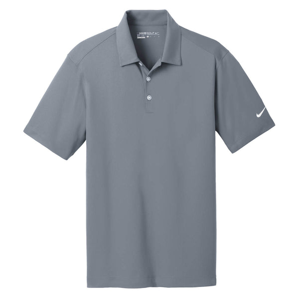 grey nike golf polo