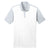 Nike Men's White/Grey Dri-FIT Colorblock Icon Polo