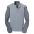 Nike Men's Light Grey/Dark Grey Dri-FIT Mix Half Zip Pullover