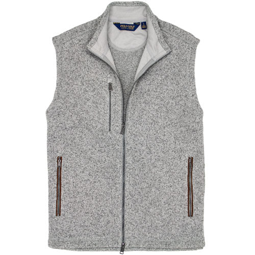 polo jacket grey