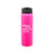 H2Go Neon Pink Nexus Stainless Steel Tumbler 20 oz