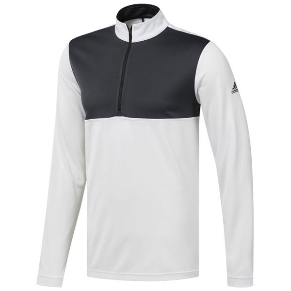 White/Carbon Lightweight UPF Pullover